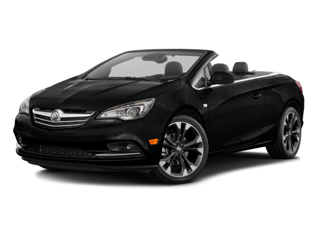 2017 Buick Cascada Premium in Ebony Twilight Metallic — front three-quarter view