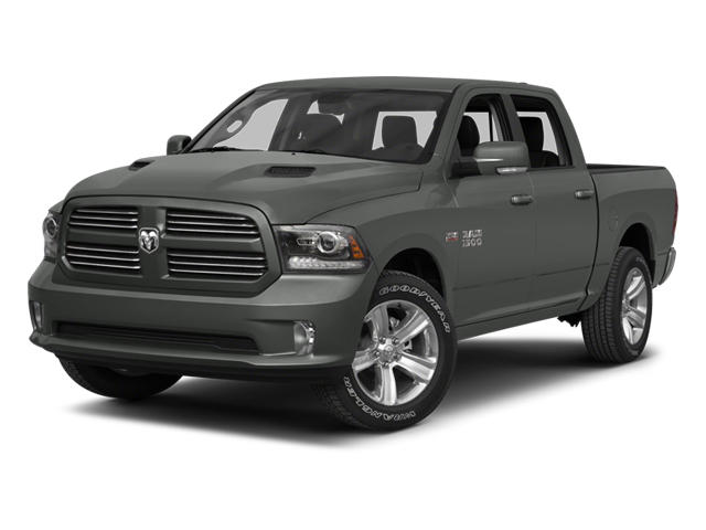 2013 RAM 1500 Big Horn in Deep Cherry Red Crystal Pearlcoat — front three-quarter view