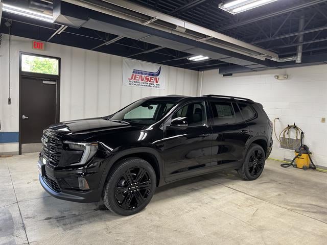 2026 GMC Acadia Elevation in Ebony Twilight Metallic — front three-quarter view