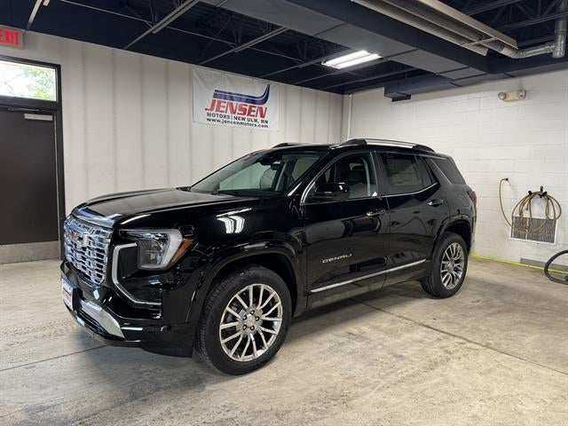 2026 GMC Terrain Denali in Ebony Twilight Metallic — front three-quarter view