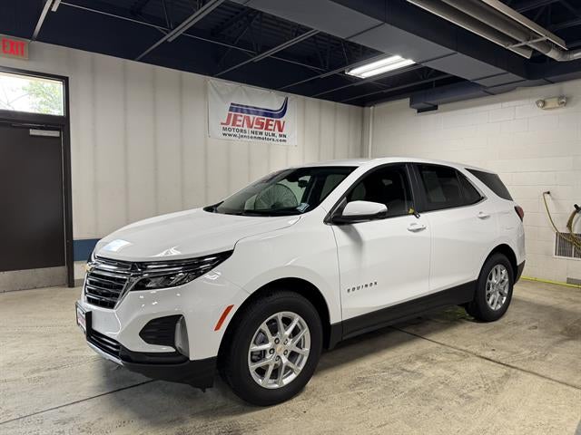 2024 Chevrolet Equinox LT in Summit White — front three-quarter view