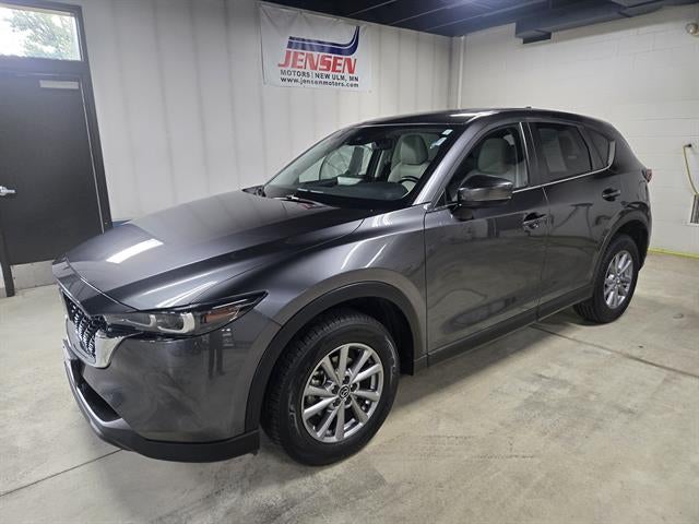 2023 Mazda Mazda CX-5 2.5 S Preferred Package in Machine Gray Metallic — front three-quarter view